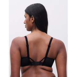 Soutien gorge noir léopard velours Girls Chantelle Pulp