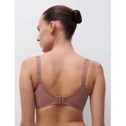 Soutien gorge emboîtant cannelle lurex Vibe Chantelle