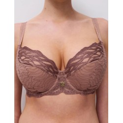 Soutien gorge emboîtant cannelle lurex Vibe Chantelle