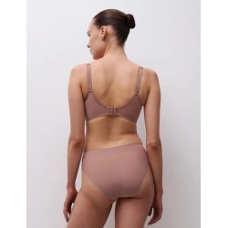 Soutien gorge emboîtant cannelle lurex Vibe Chantelle
