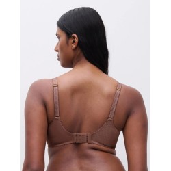 Soutien gorge coque foulard cannelle lurex Vibe Chantelle