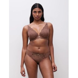 Soutien gorge coque foulard cannelle lurex Vibe Chantelle