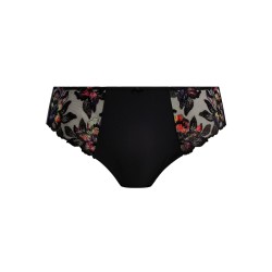 Slip noir florale Magdalena Fantasie