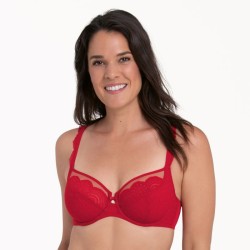 Soutien gorge rouge Selma Rosa Faia