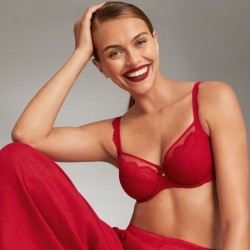 Slip rouge Selma Rosa Faia