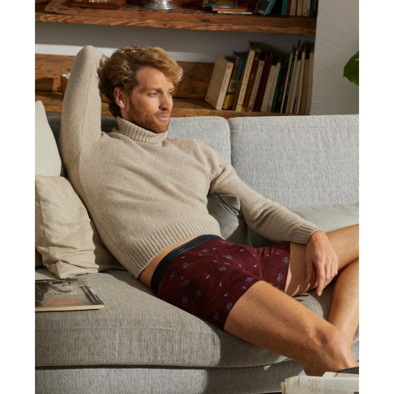 Boxer bordeaux en Lyocell Impetus