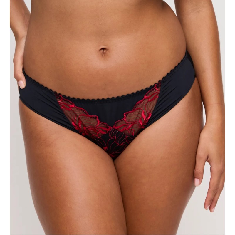 Slip noir et rouge Springdale Prima Donna