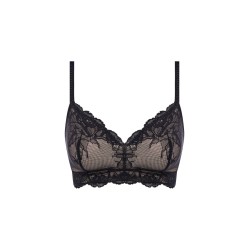 Soutien gorge sans armatures noir Vivid Attraction Wacoal