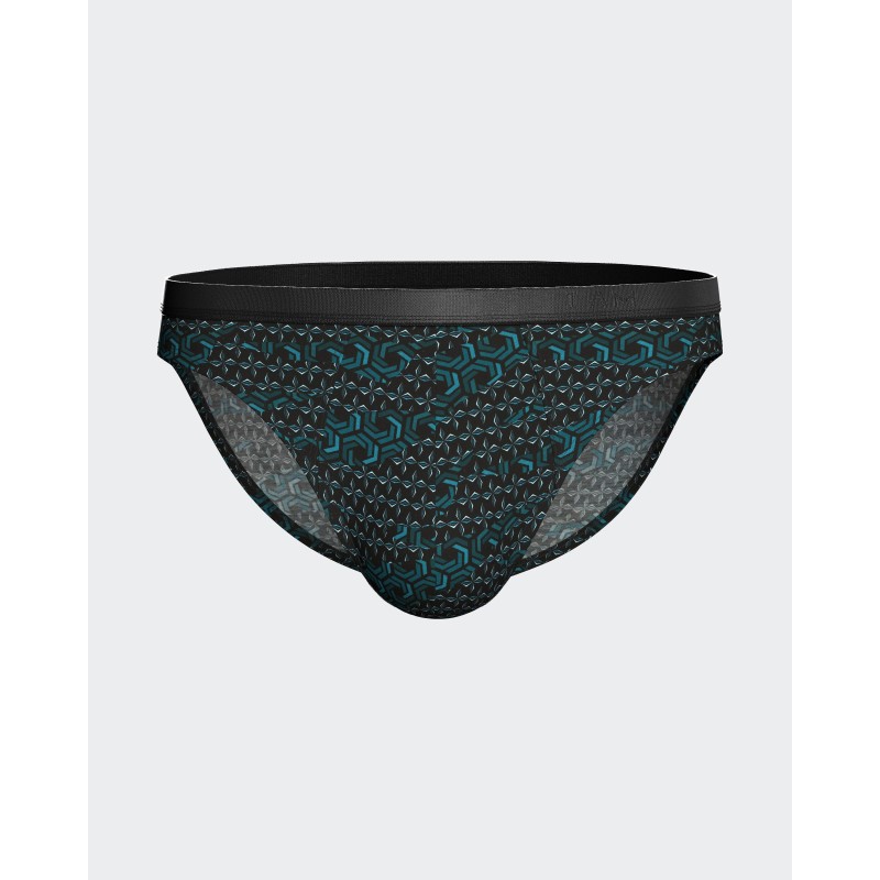 Slip Lyocell à motifs vert Impetus