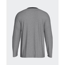 Pyjama coton gris et marine à motifs Impetus