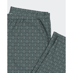 Pyjama Modal et Coton noir et vert Impetus
