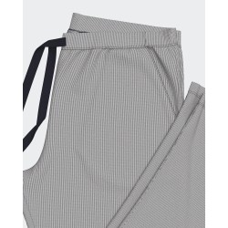 Pyjama rouge et gris rayé coton Impetus