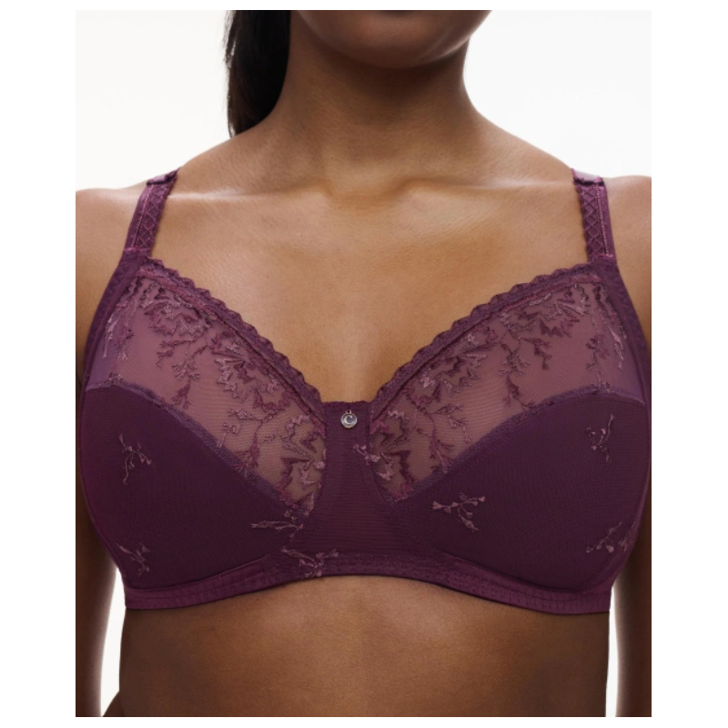 Soutien gorge sans armatures violine Every curve Chantelle