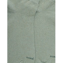 Socquettes courtes pailletées Doré Doré