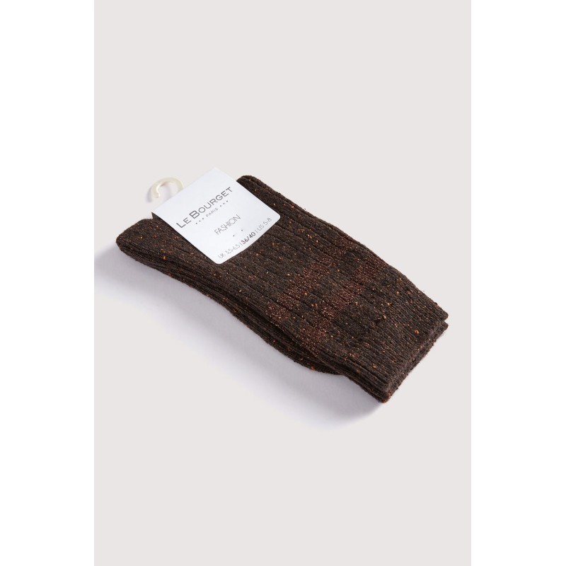 Chaussettes sportswear laine et soie Le Bourget