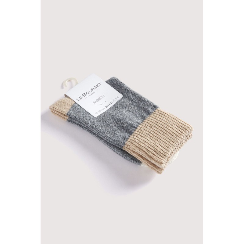Chaussettes sportswear laine et cachemire Le Bourget