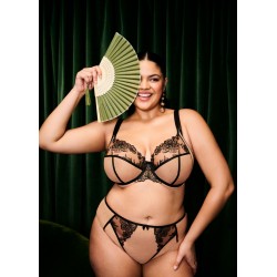 Soutien gorge emboîtant chair et noir Teagan Elomi