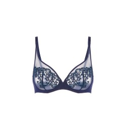 Soutien gorge foulard marine festif Saga Simone Pérèle