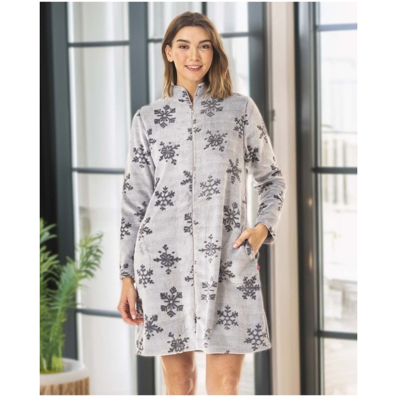 Robe de chambre flocons Vania