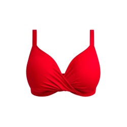 Maillot de bain 2 pièces rouge Plain Sailing Elomi