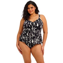 Tankini noir et blanc Echo Shell Elomi