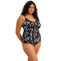 Tankini noir et blanc Echo Shell Elomi