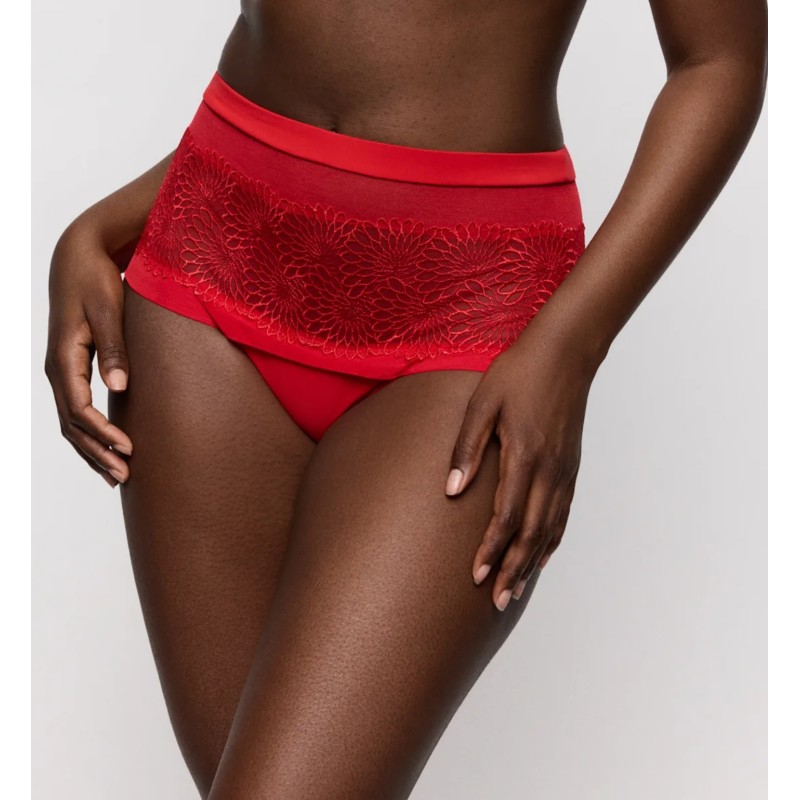 Shorty taille haute rouge Sophora Prima Donna