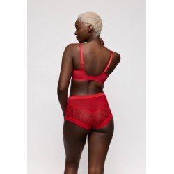 Shorty taille haute rouge Sophora Prima Donna