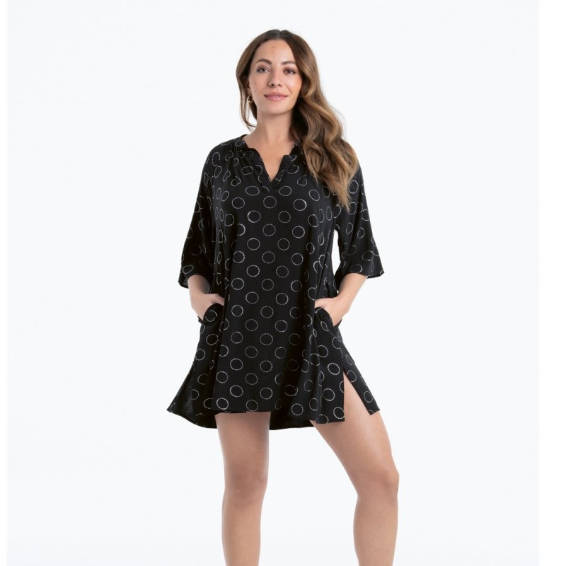 Robe/Tunique noir Mahini Anita