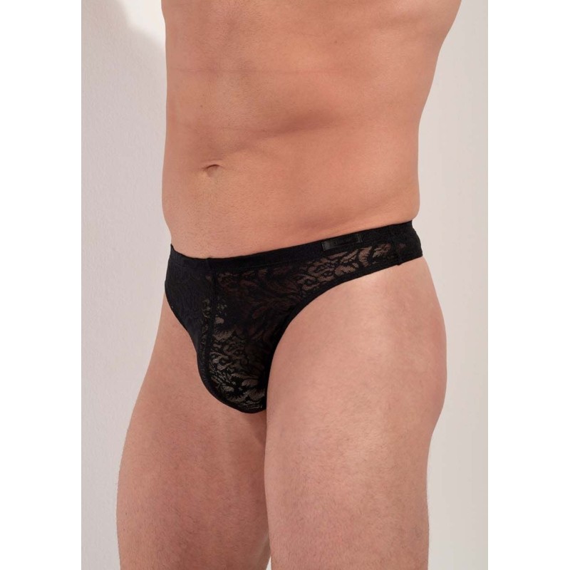 String homme Free Cut Lace Hom