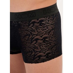 Boxer en dentelle noir Free cut Lace Hom