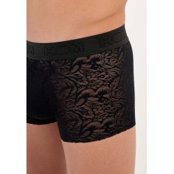 Boxer en dentelle noir Free cut Lace Hom