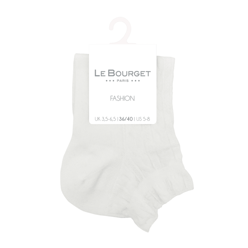 Socquettes Tencel blanc Le Bourget