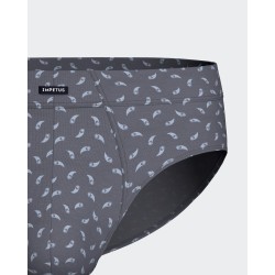 Slips duo gris tencel Impetus