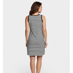 Liquette rayée marine en coton Impetus