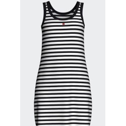 Liquette rayée marine en coton Impetus