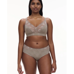Soutien gorge sans armatures taupe Intrigue Chantelle