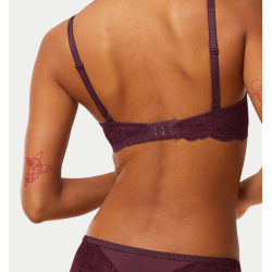 Soutien gorge prune Amourette charm Triumph