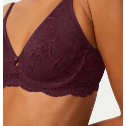 Soutien gorge prune Amourette charm Triumph