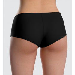 Shorty noir en lyocell Impetus